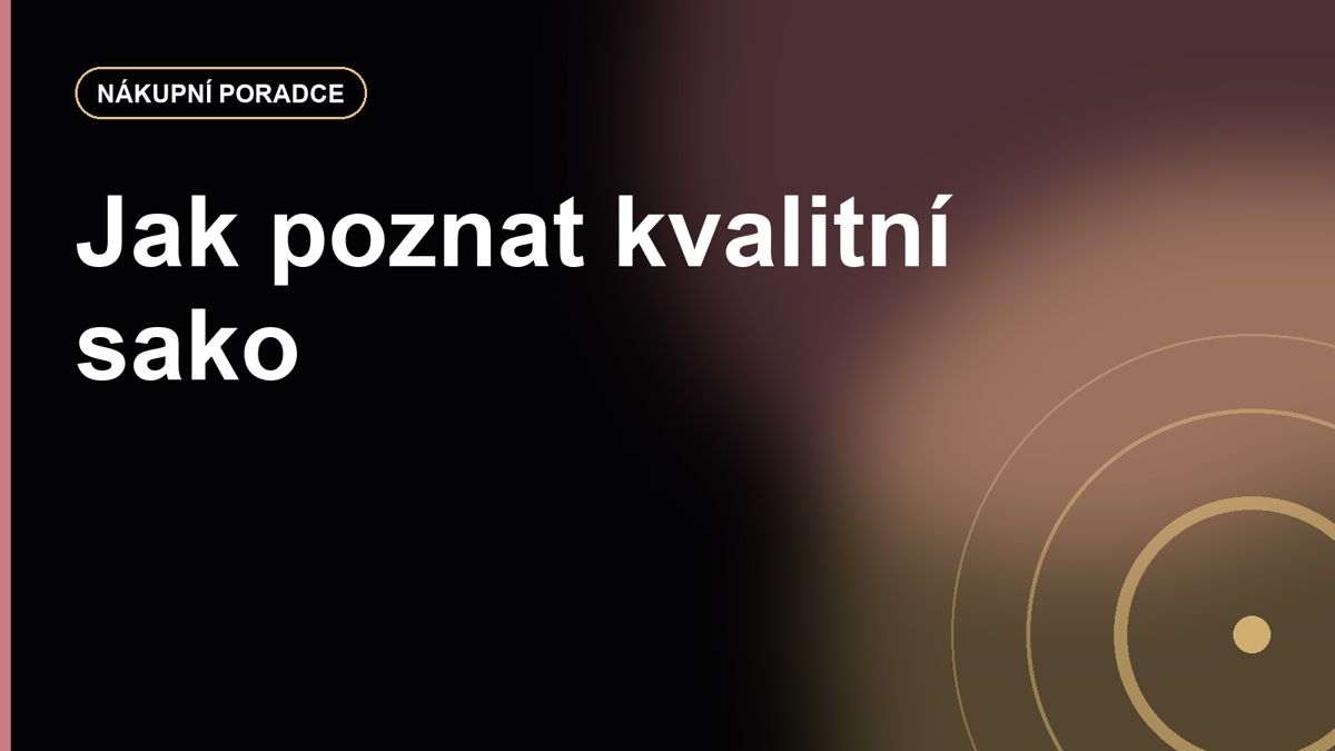 Jak poznat kvalitní sako: ramena, podšívka, knoflíky a střih