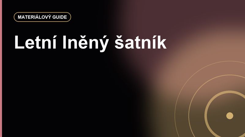 Letní lněný šatník: jak nosit len bez dojmu zmačkané dovolené